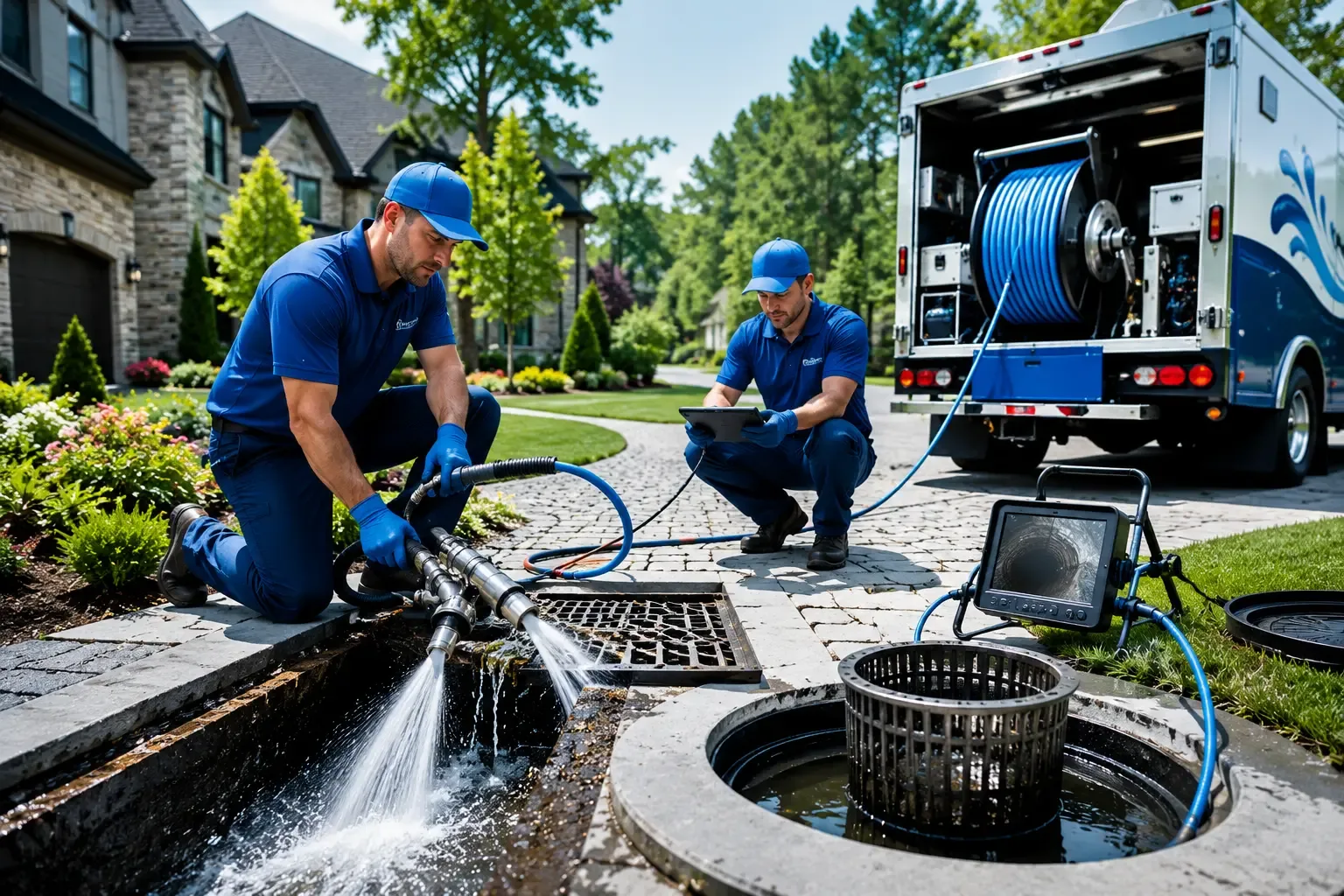 Local outdoor drain cleaning professionals in Stonewall, LA